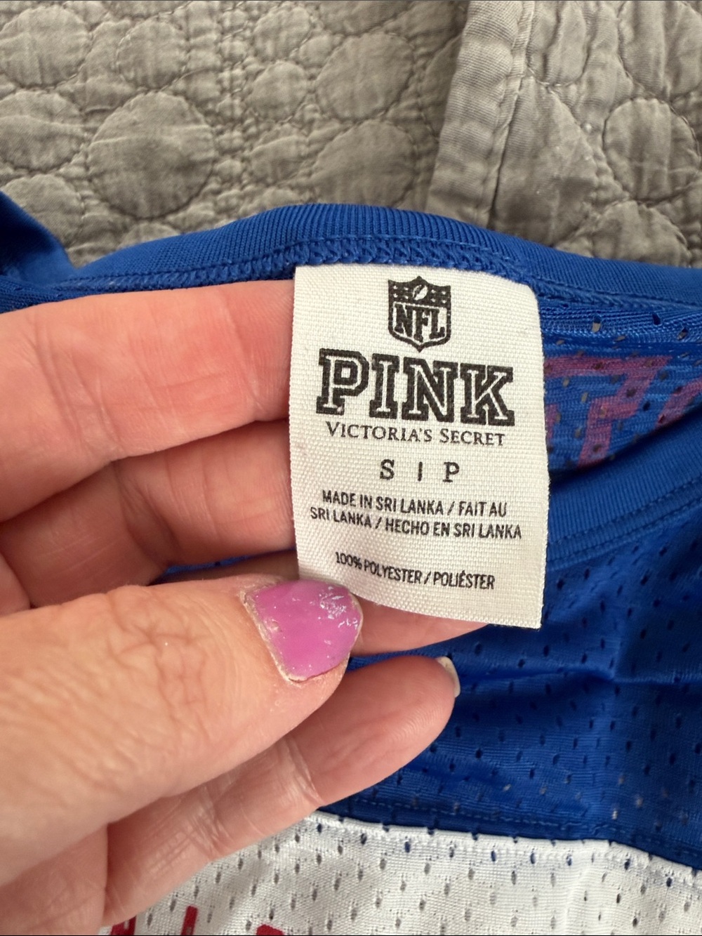 Buffalo Bills Jersey Pink Victorias Secret NFL football female girlie Small - Picture 7 of 8